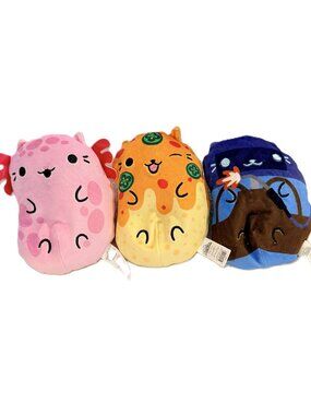 Cats Vs Pickles Bean Bag Plush Lot of 3-L